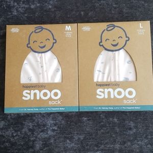 Happiest baby snoo sacks 1 medium 1 large pink
